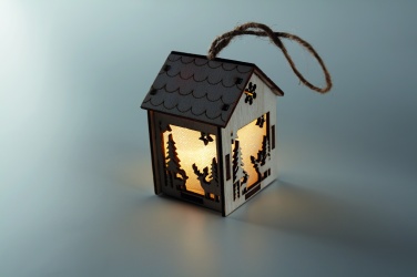 Logotrade promotional giveaways photo of: MDF house with light