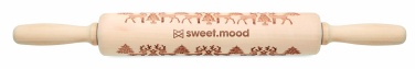 Logo trade promotional products image of: Christmas pastry wooden rolling
