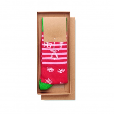 Logo trade promotional products picture of: Pair of Christmas socks M