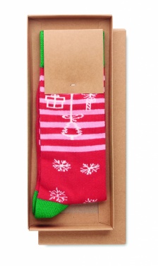Logotrade advertising product picture of: Pair of Christmas socks L