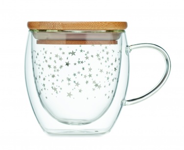 Logotrade promotional giveaway picture of: Double wall borosilicate mug
