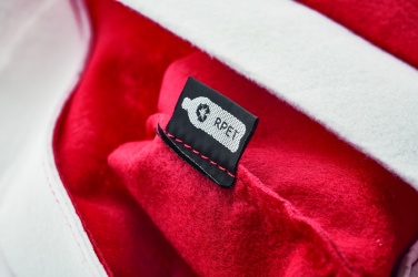 Logo trade promotional giveaways image of: Christmas hat RPET