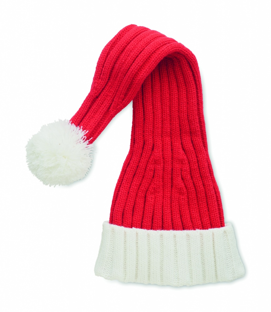 Logotrade promotional giveaway image of: Long Christmas knitted beanie