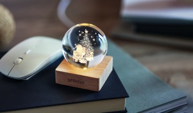 Logotrade advertising products photo of: Christmas LED crystal ball