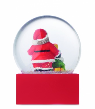 Logo trade promotional giveaways picture of: Snow ball glass ornament