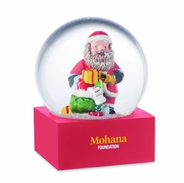 Logo trade advertising products picture of: Snow ball glass ornament