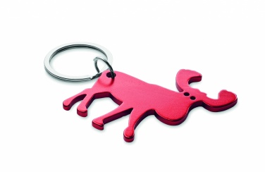 Logotrade corporate gifts photo of: Recycled aluminium key ring Pori
