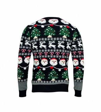 Logo trade corporate gifts image of: Christmas LED sweater S/M