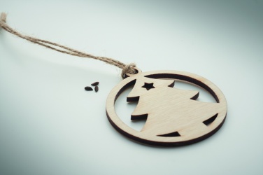 Logo trade promotional giveaways picture of: Wooden tree shape hanger