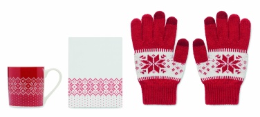 Logotrade corporate gifts photo of: Winter gift mug and gloves set