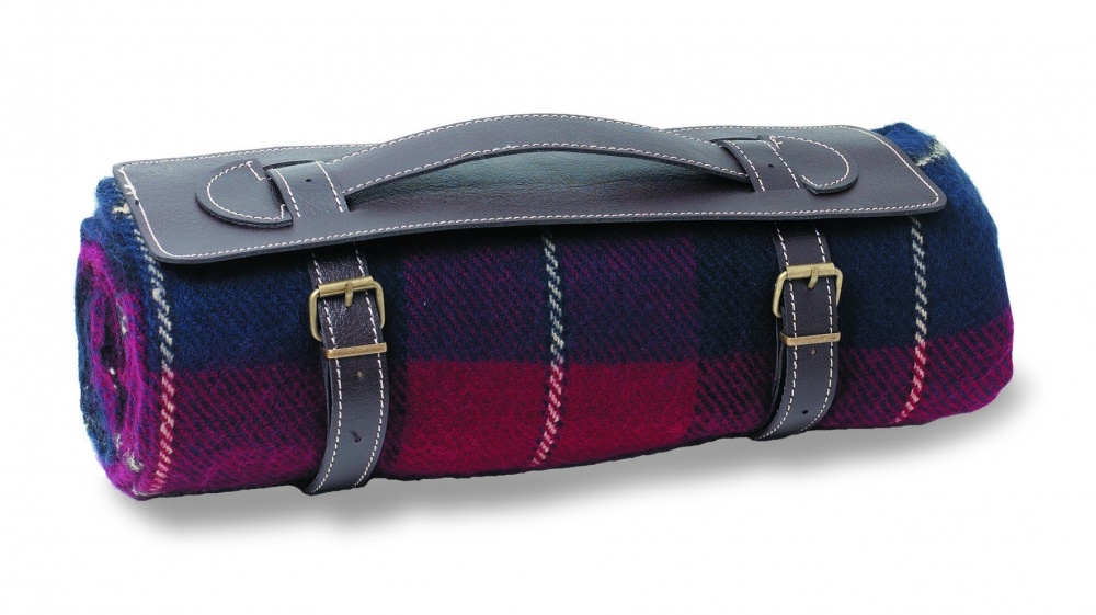 Logo trade advertising product photo of: Travelling clan blanket