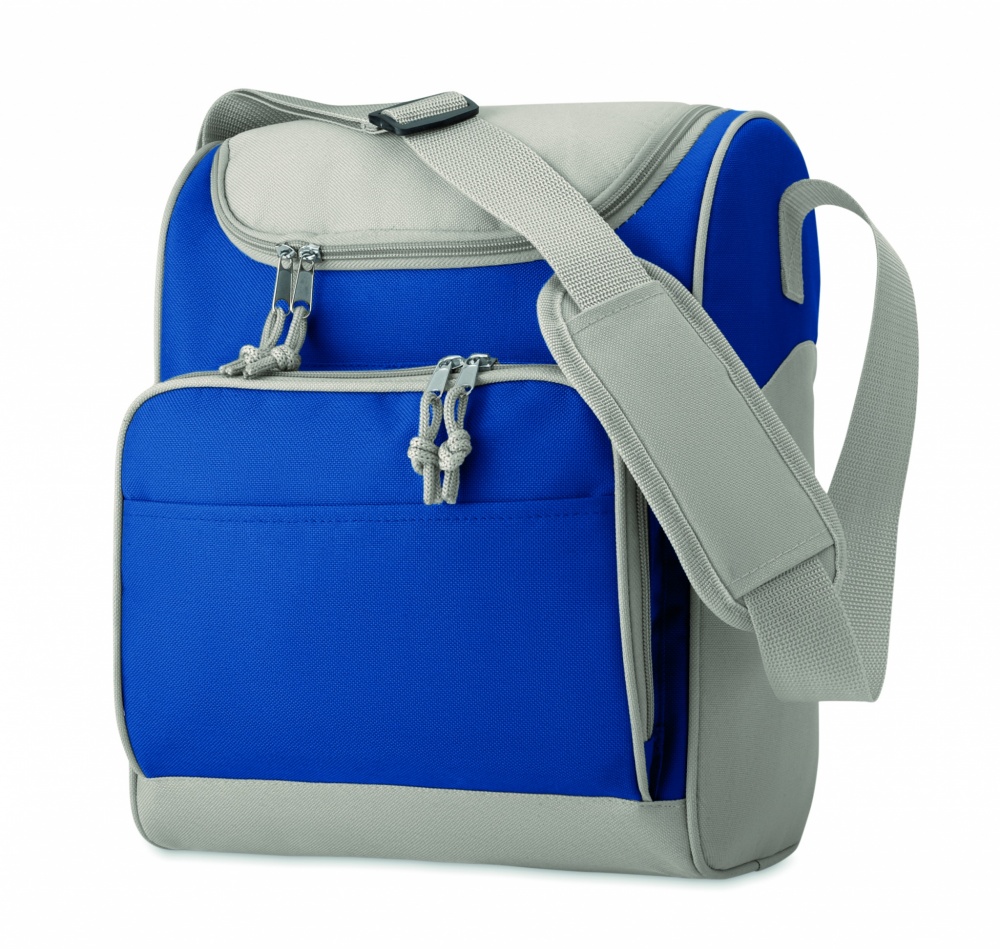 Logo trade corporate gifts image of: Cooler bag with front pocket