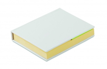 Logo trade promotional giveaways image of: Sticky note memo pad
