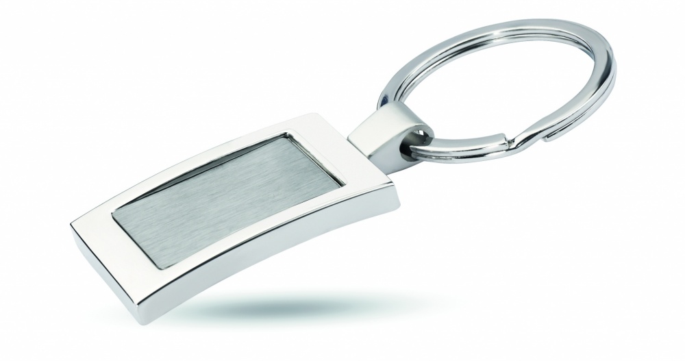 Logo trade advertising products picture of: Metal key ring Turku