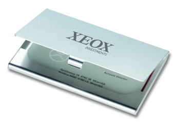 Logotrade promotional merchandise image of: Aluminium business card holder