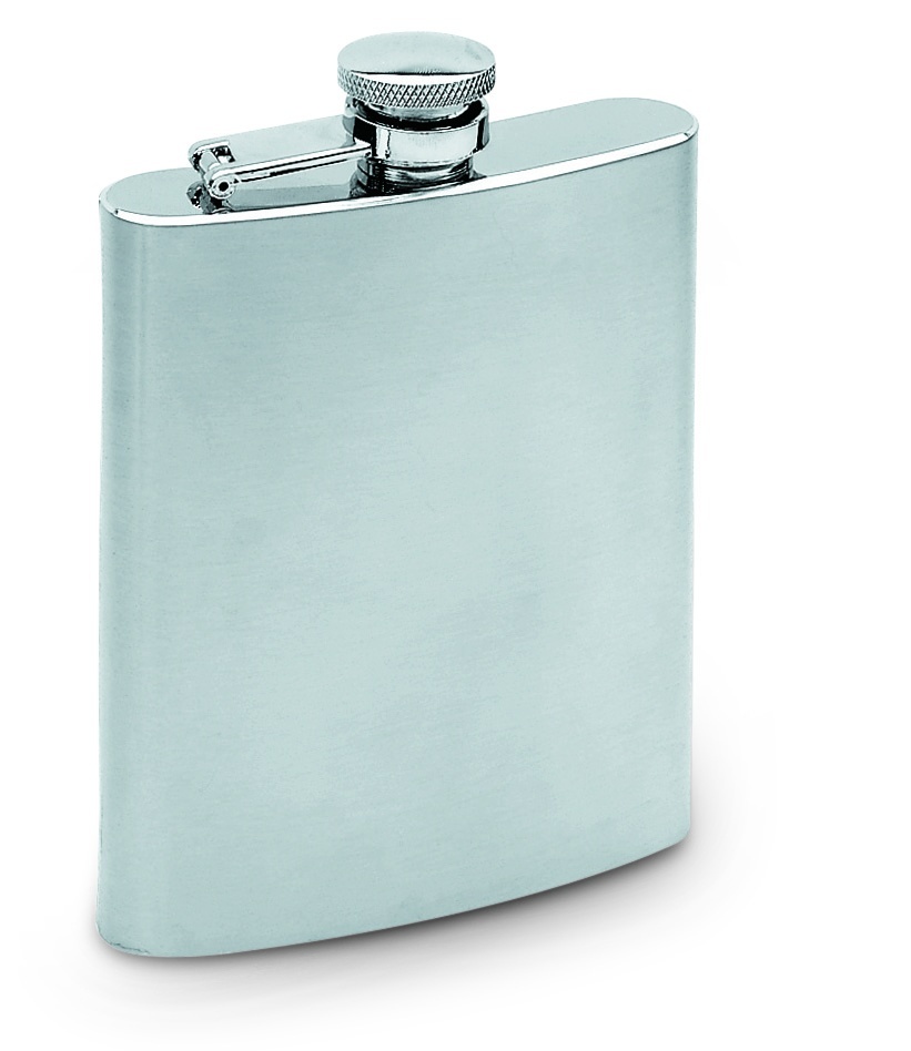 Logo trade promotional gift photo of: Slim hip flask 200ml