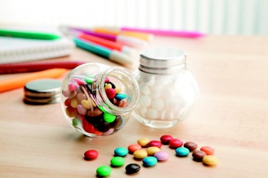 Logotrade promotional gift image of: Chocolates in glass holder