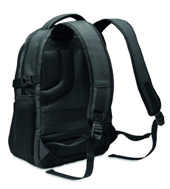 Logotrade promotional gift picture of: 600D RPET laptop backpack