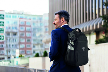 Logo trade corporate gifts picture of: 600D RPET laptop backpack