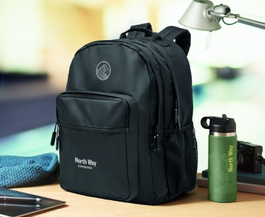 Logotrade corporate gifts photo of: 300D RPET laptop backpack