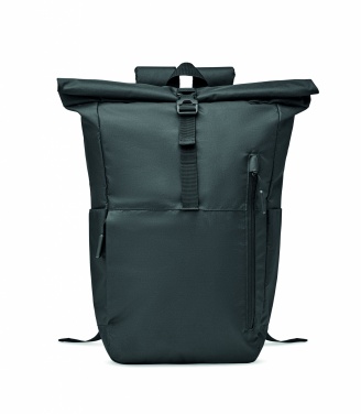 Logotrade corporate gift picture of: 300D RPET rolltop backpack