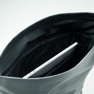 Logo trade advertising product photo of: Reflective Rolltop backpack
