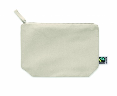 Logo trade promotional giveaways image of: Cosmetic bag Fairtrade