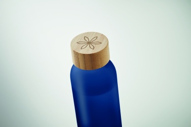 Logo trade promotional merchandise image of: Frosted glass bottle 500ml