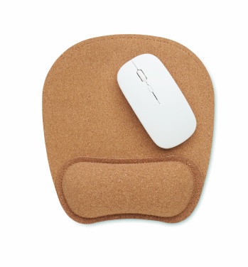 Logotrade corporate gift image of: Ergonomic cork mouse mat