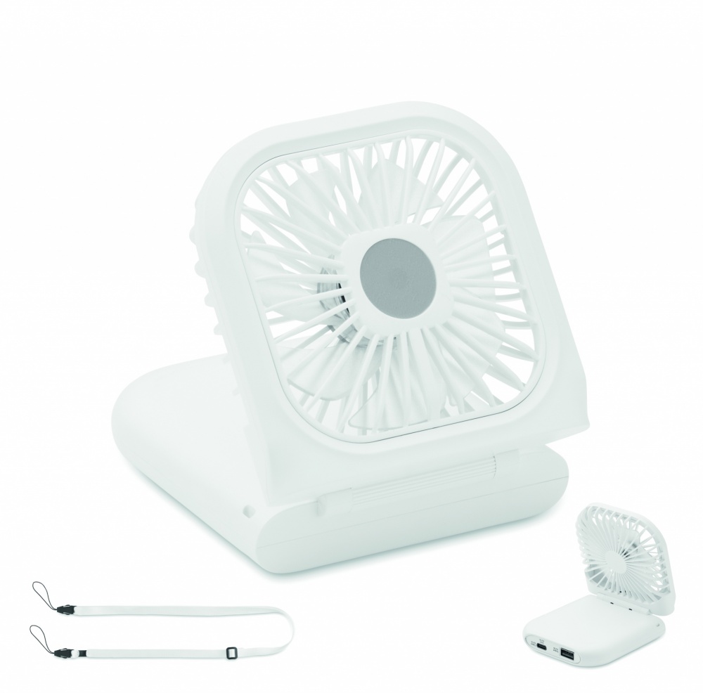 Logotrade promotional item picture of: Portable foldable or desk fan