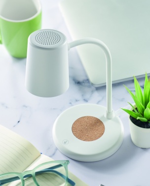 Logotrade promotional item image of: Wireless charger, lamp speaker