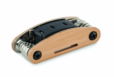 Logo trade corporate gift photo of: Multi tool pocket in bamboo