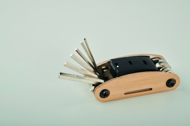 Logo trade corporate gifts picture of: Multi tool pocket in bamboo
