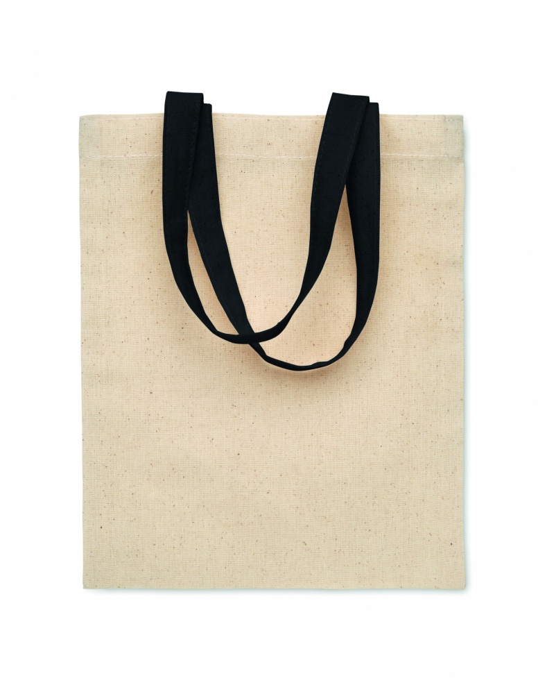 Logo trade promotional merchandise photo of: Small cotton gift bag140 gr/m²