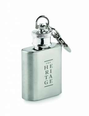 Logotrade promotional merchandise picture of: Hipflask key ring Joensuu