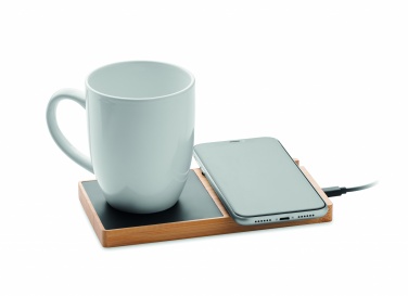 Logo trade promotional merchandise picture of: 1Wireless charger mug warmer
