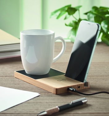 Logotrade promotional product image of: 1Wireless charger mug warmer