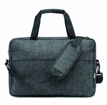 Logotrade advertising products photo of: 15 inch RPET felt laptop bag