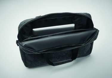 Logotrade advertising product image of: 15 inch RPET felt laptop bag