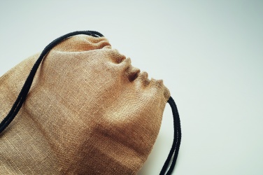 Logotrade promotional product picture of: Jute drawstring bag