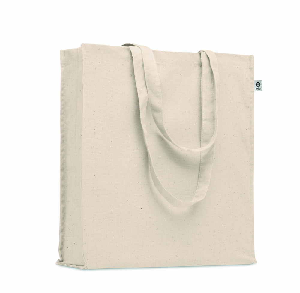 Logo trade corporate gifts image of: Organic cotton shopping bag
