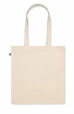 Logo trade promotional gifts image of: Organic cotton shopping bag