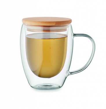 Logo trade promotional gifts picture of: Double wall borosilicate mug