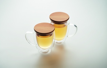 Logotrade corporate gift image of: Double wall borosilicate mug