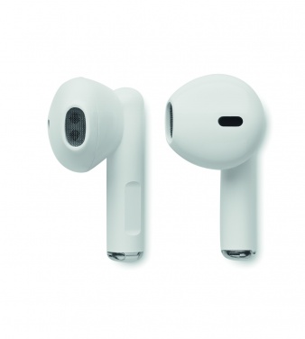 Logo trade business gifts image of: TWS earbuds with charging base