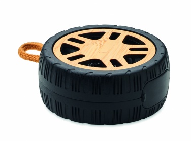 Logo trade promotional products image of: Wireless speaker tire shaped