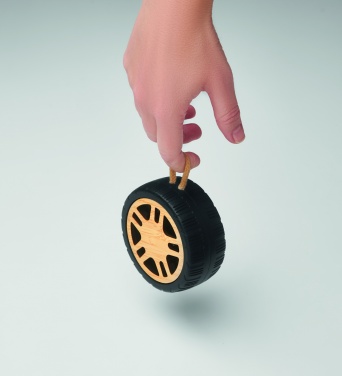 Logo trade advertising products image of: Wireless speaker tire shaped
