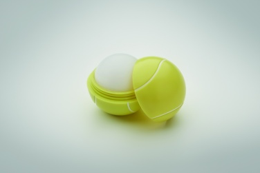 Logo trade promotional products picture of: Lip balm in tennis ball shape