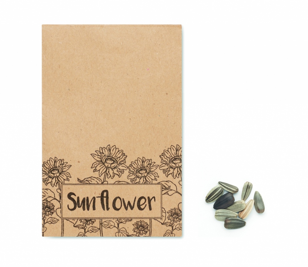 Logo trade promotional gift photo of: Sunflower seeds in envelope