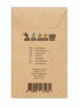 Logotrade promotional item picture of: Sunflower seeds in envelope